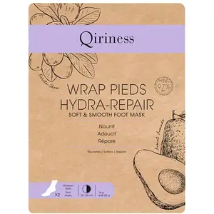 Qiriness Masque Pieds Hydratant - Wrap Pieds Hydra-Repair - 16g pas cher