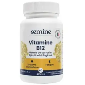 Oemine B12 Germe de Sarrasin Spiruline 60 gélules pas cher
