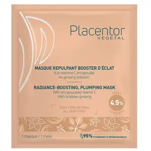 Placentor Végétal Masque repulpant booster d'éclat 25g pas cher