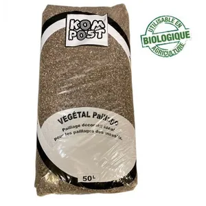 RACINE Paillis de Cosses de sarrasin idéal contre les mauvaises herbes - sac de 50 L - PRO93 pas cher
