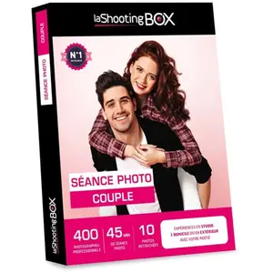 Coffret cadeau - LaShootingBOX - Séance photo - Couple pas cher