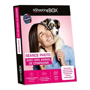 Coffret cadeau LaShootingBox Séance photo Maître et animal