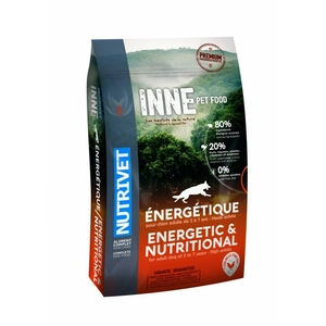 12kg Nutrivet Inne Energetic Dog Hundefutter trocken pas cher