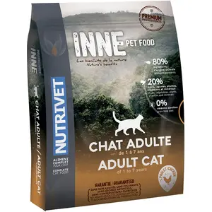 6kg Nutrivet Inne Adult dinde pour chat pas cher