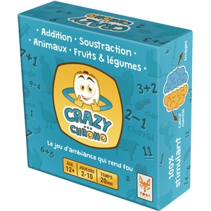 Jeu d’ambiance Topigames Crazy Chrono Animaux et Fruits pas cher