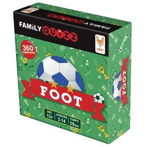 Jeu de culture générale Topigames Family Quizz Foot pas cher