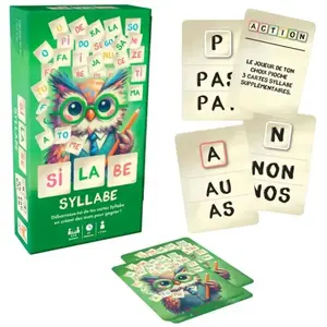 Jeu d’ambiance Topigames Syllabe pas cher