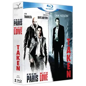 Europeart From Paris with Love - Taken - Coffret Blu-Ray pas cher