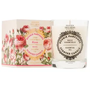Panier des Sens Bougies parfumées Rose régénérante Bougie parfumée - 180 gr pas cher