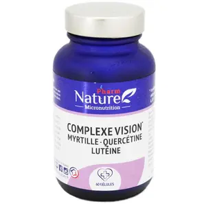 Pharm Nature Micronutrition Complexe Vision 60 gélulesVendu paratida-sante-discount-fr