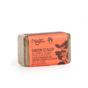 Najel - Aleppo Soap met e sinaasappelbloesem - 100 gram pas cher