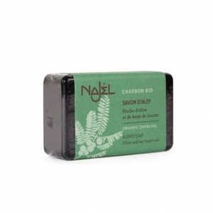 Najel - Aleppo Soap met actieve houtskool - 100grVendu parbol
