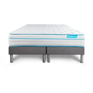 Ensemble sommier matelas 180x200 Bodyzone+ Ressorts ensachés et mémoir... pas cher