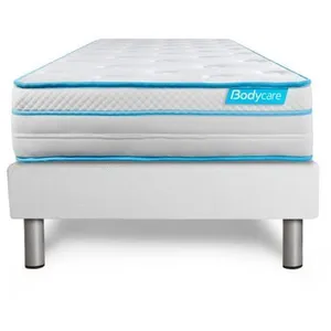 Comparateur de prix : BODYCARE Ensemble sommier matelas 90x190 - BODYZONE+ - Ressorts ensach...