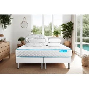 Bodycare Pack Bodyone 180x200 + 2 Oreillers Memoire De Forme