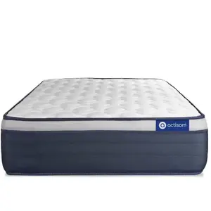 ACTISOM Matelas 90x200 Actilatex max Latex et mémoire de forme - 26 cm - Ferme - 7 zones de confort pas cher