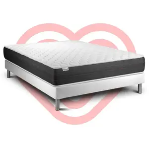 VITALIT Ensemble Vitalspring 140 X 190 Cm pas cher
