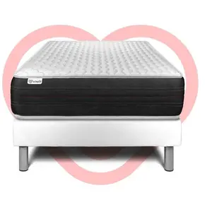 VITALIT Ensemble Vitalspring 90 X 200 Cm pas cher