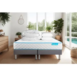 Bodycare Pack Bodyone 180x200 + 2 Oreillers Memoire De Forme pas cher