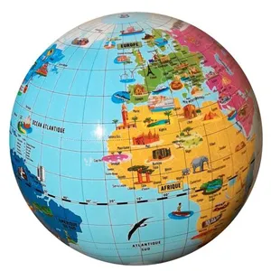 Caly Ballon Gonflable Merveilles Du Monde 42cm