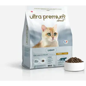 Croquettes light pour chat stérilisé - Care pas cher