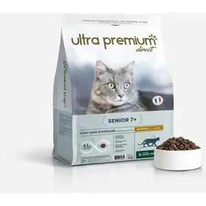 Croquettes Senior 7+ pour chat stérilisé - Care pas cher