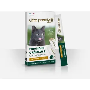 Friandise crémeuse pour chat pas cher