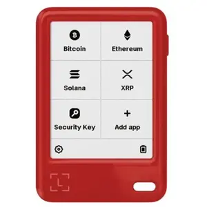 Crypto wallet LEDGER Nano Gen5 Rouge Cerise pas cher