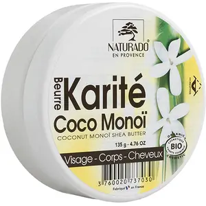 Naturado Beurre de Karité Coco Monoï bio 150ml pas cher