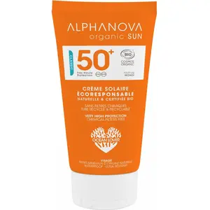 Comparateur de prix : Alphanova Organic Sun Crème Solaire Écoresponsable SPF50+ Bio 50ml