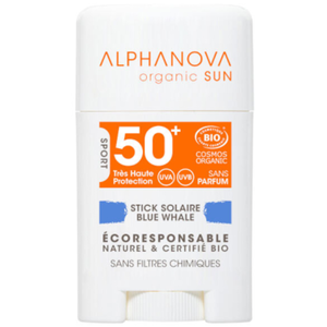 Alphanova Zonnebrandstick Spf 50+ Unisex Blauw 12 Gram pas cher