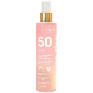 Alphanova Daily Sun Huile solaire spf50 scintillante rose 125 ml pas cher
