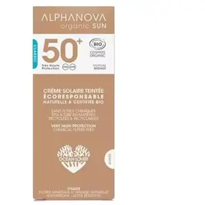 Alphanova Sun Bio Crème Teintée Dorée SPF50+ 50ml pas cher