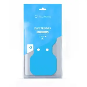 Electrode BLUETENS Papillon M - Bleu pas cher