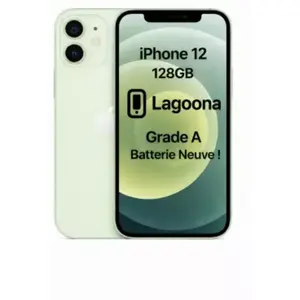 Smartphone APPLE iPhone 12 Vert 128Go Batterie Neuve pas cher