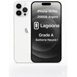 Smartphone APPLE iPhone 14 ProArgent 128Go Batterie Neuve pas cher