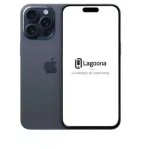 Lagoona Apple iPhone 15 Pro 6,1" 5G Double SIM 128 Go Titane Bleu Reconditionn... pas cher