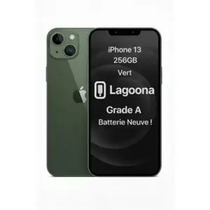 Smartphone APPLE iPhone 13 Vert 256Go Batterie Neuve pas cher