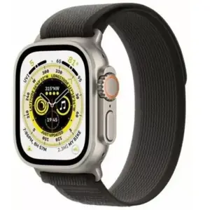 Apple - Montre Connectée  Watch Ultra Titane Argent 49mm pas cher