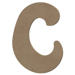 GOMILLE Lettre majuscule C en bois MDF à décorer - 8 cm pas cher