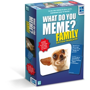 Jeu d’ambiance Megableu What do you Meme Family pas cher
