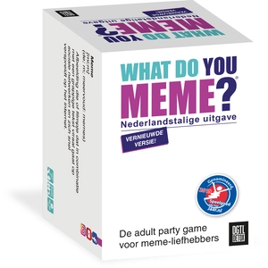 Megableu What Do You Meme? - Nederlandstalige editie - 18+ party game / kaartspel pas cher