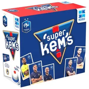 Jeu de cartes Megableu Super Kems FFF pas cher