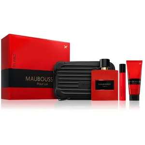 Comparateur de prix : Mauboussin Mauboussin Coffret 'in Red' Homme 4 Pieces Ar06565 Homme Ma...