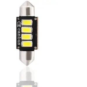 PLANET LINE 2 Ampoules LED Canbus C5W 12V 2.3W 36mm Blanc pas cher