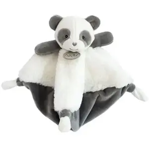Baby Nat Doudou Babynat Panda Gris Plat - P'tit Panda pas cher