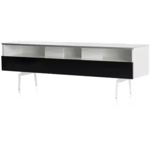 Meuble TV MELICONI Salamanque 160 cm blanc pas cher