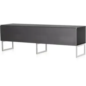 Meuble TV MELICONI Merida 160 cm noir pas cher