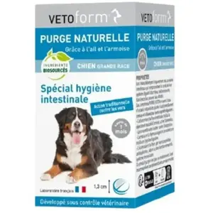 Vetoform Purge Naturelle Grand Chien 50 Comprimés* pas cher
