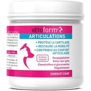 Vetoform Articulations Complément Alimentaire Chiens Chats 100 G pas cher